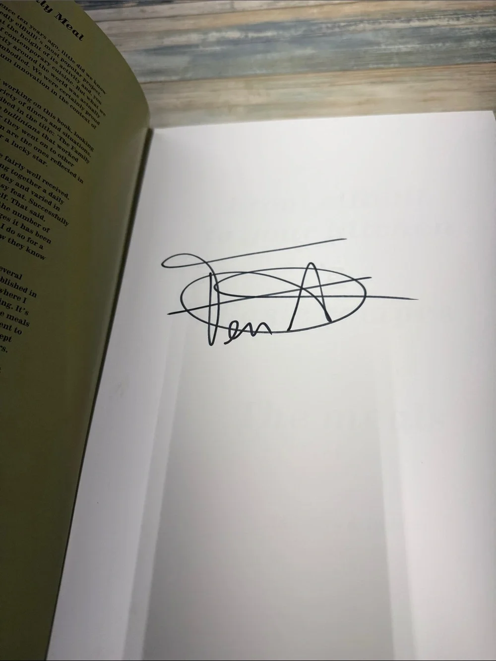 ⭐️The Family Meal Home Cooking with Ferran Adrià 10th Anniversary SIGNED COPY HC